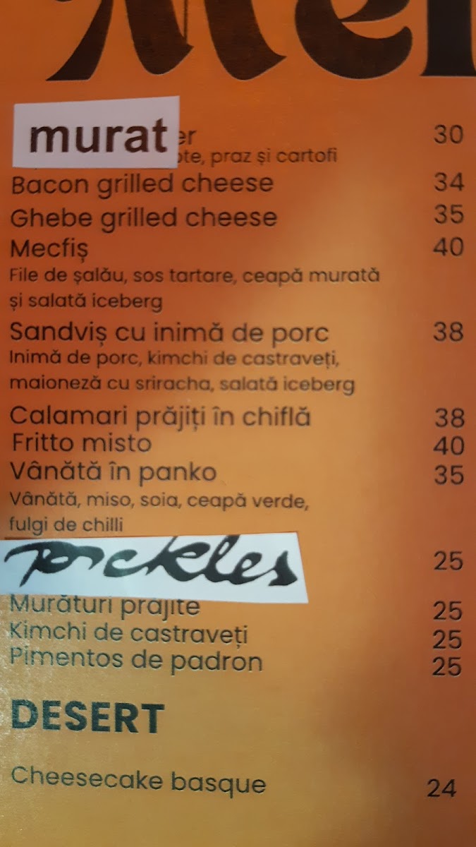 Menu Pickles-5